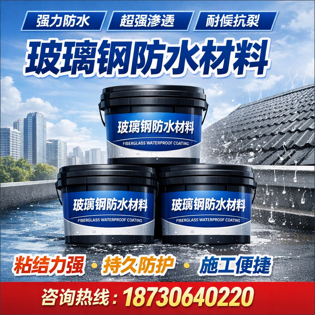 了解玻璃钢防水材料的市场趋势，南充 企业不可不知